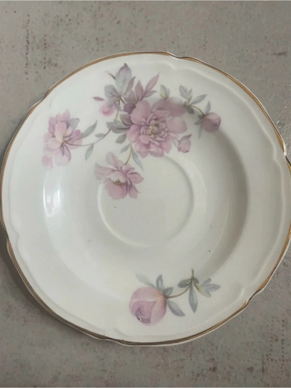 Vintage Edwin M. Knowles China Teacup & Saucer